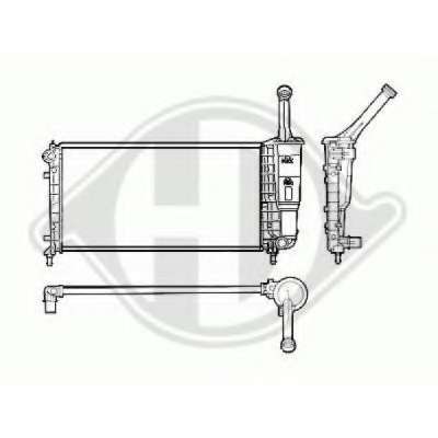 Радиатор, охлаждение двигателя