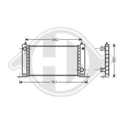 Радиатор, охлаждение двигателя