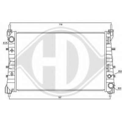 Радиатор, охлаждение двигателя