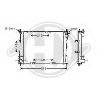 Радиатор, охлаждение двигателя
