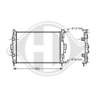 Радиатор, охлаждение двигателя