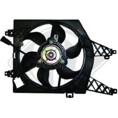 Вентилятор, охлаждение двигателя