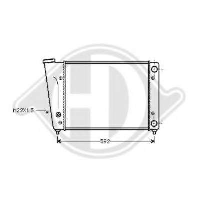 Радиатор, охлаждение двигателя
