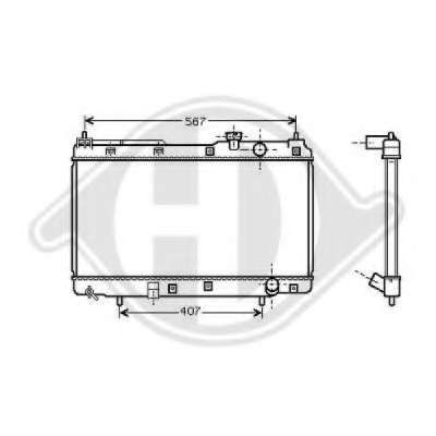 Радиатор, охлаждение двигателя
