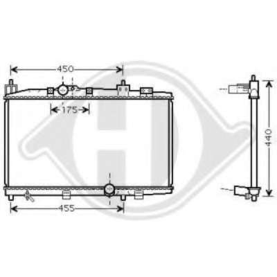 Радиатор, охлаждение двигателя