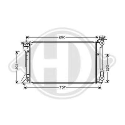 Радиатор, охлаждение двигателя