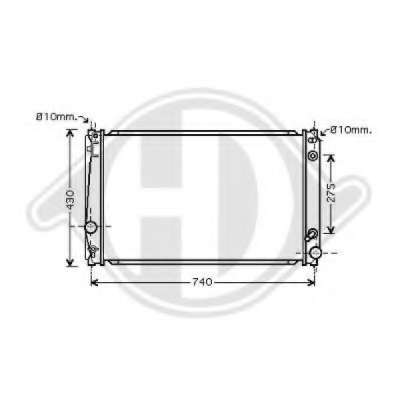 Радиатор, охлаждение двигателя