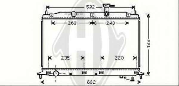 Радиатор, охлаждение двигателя