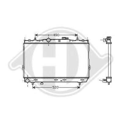 Радиатор, охлаждение двигателя