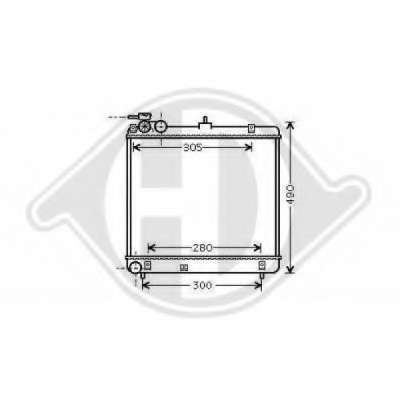 Радиатор, охлаждение двигателя