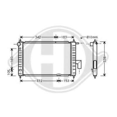Радиатор, охлаждение двигателя