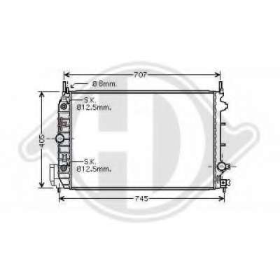 Радиатор, охлаждение двигателя
