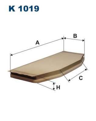 Фільтр повітря (салону)