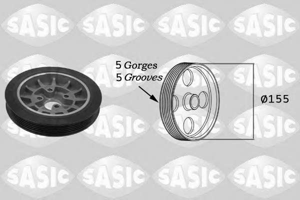 Ременный шкив, коленчатый вал