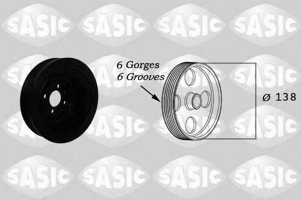 Ременный шкив, коленчатый вал