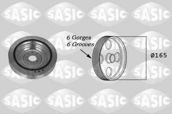 Ременный шкив, коленчатый вал