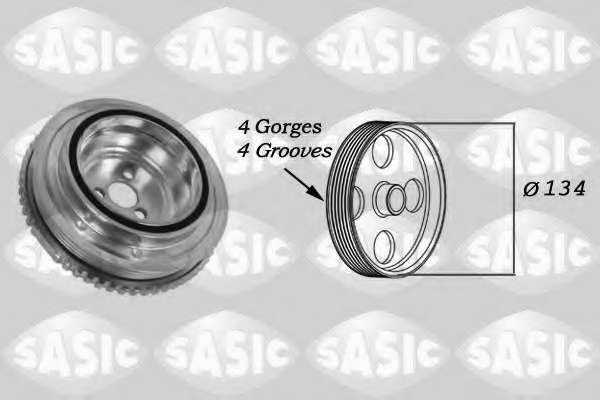 Ременный шкив, коленчатый вал