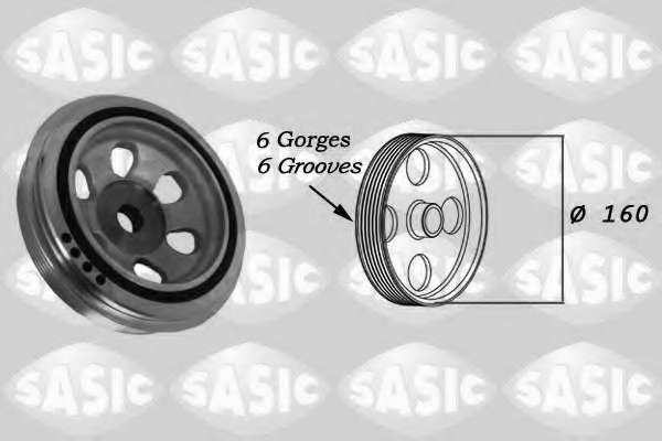 Ременный шкив, коленчатый вал