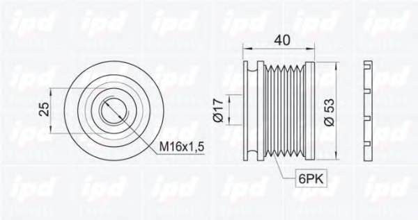 Механизм свободного хода генератора