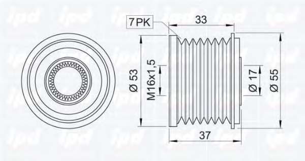Механизм свободного хода генератора