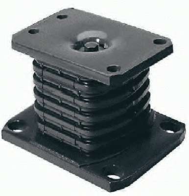 Опора, парабельная рессора