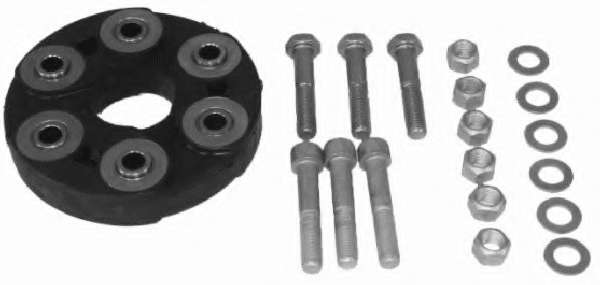 Шарнир, продольный вал