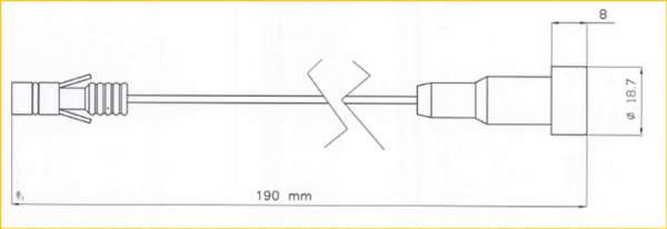 Сигнализатор, износ тормозных колодок
