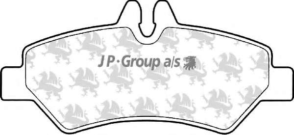 Комплект тормозных колодок, дисковый тормоз