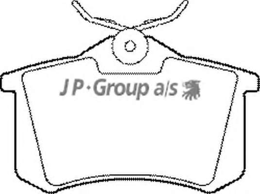 Комплект тормозных колодок, дисковый тормоз