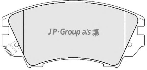 Комплект тормозных колодок, дисковый тормоз