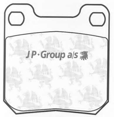 Комплект тормозных колодок, дисковый тормоз