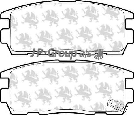 Комплект тормозных колодок, дисковый тормоз