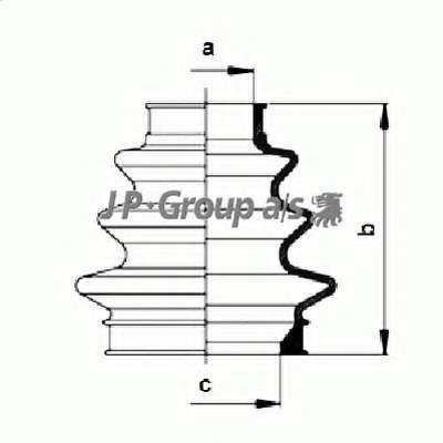 Комплект пылника, приводной вал
