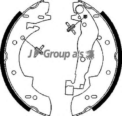 Комплект тормозных колодок
