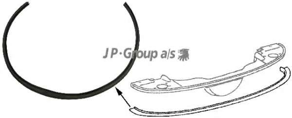 Уплотнение, капот двигателя