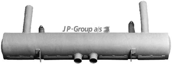 Глушитель выхлопных газов конечный