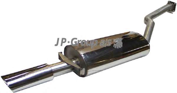 Глушитель выхлопных газов конечный