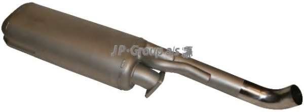 Глушитель выхлопных газов конечный