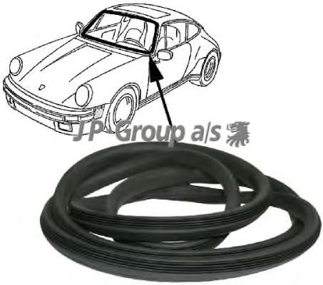 Прокладка, ветровое стекло