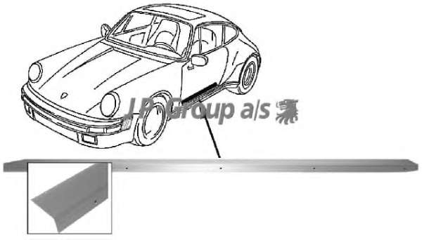 Облицовка / защитная накладка, дверь
