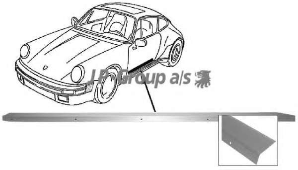Облицовка / защитная накладка, дверь