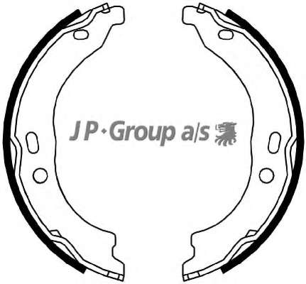 Комплект тормозных колодок, стояночная тормозная система