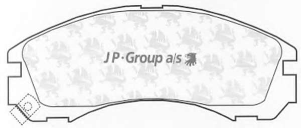 Комплект тормозных колодок, дисковый тормоз