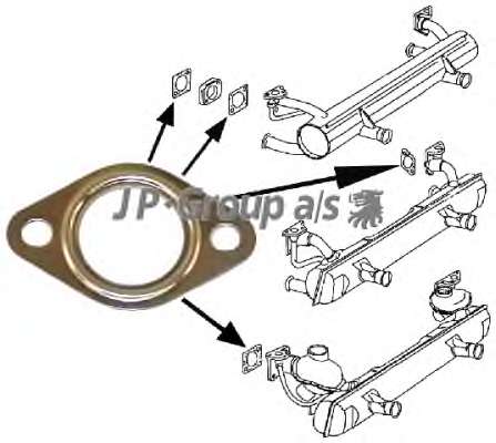 Прокладка, выпускной коллектор