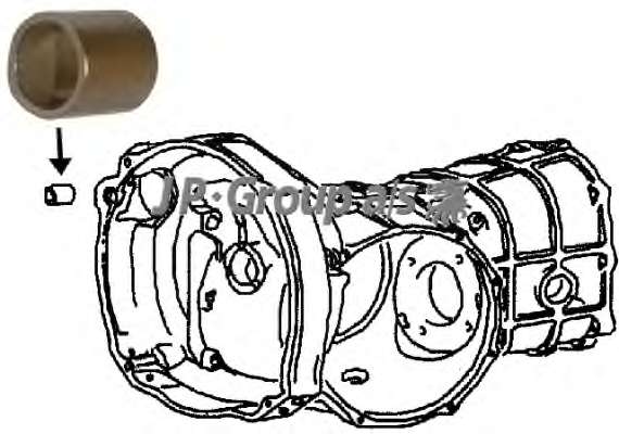 Втулка, вал стартера