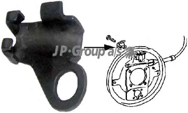 Трос, стояночная тормозная система