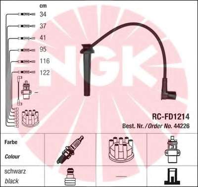 Комплект проводов зажигания