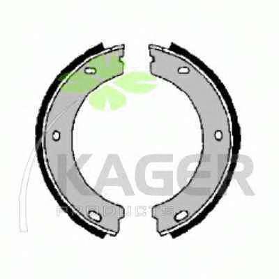 Комплект тормозных колодок, стояночная тормозная система