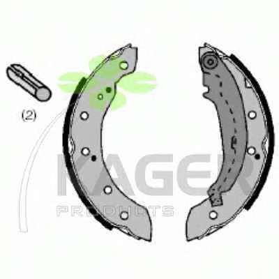 Комплект тормозных колодок