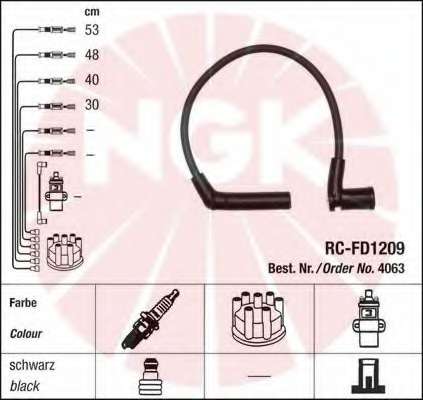 Комплект проводов зажигания